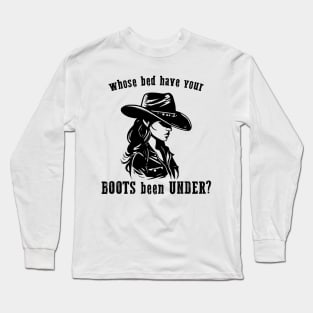 cowboy boots Long Sleeve T-Shirt